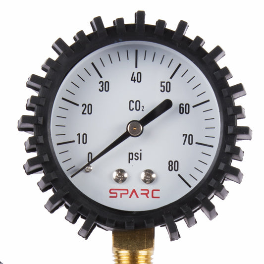 Replacement GEN2 CO2 Replacement Low Pressure Gauge 0-80PSI